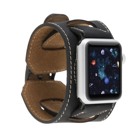 Cuff Leather Band for Apple Watch