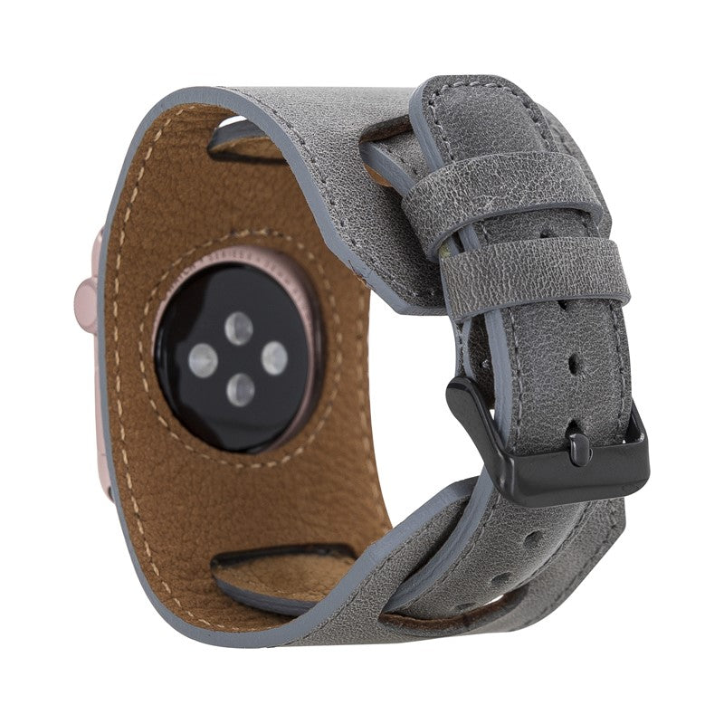 Cuff Leather Band for Apple Watch