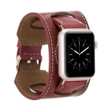 Cuff Leather Band for Apple Watch