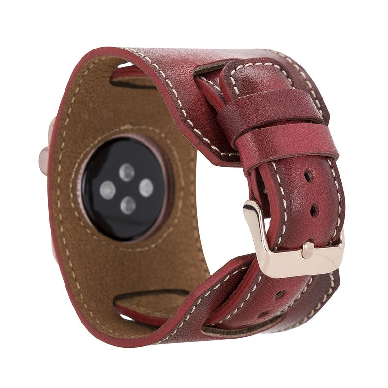 Cuff Leather Band for Apple Watch