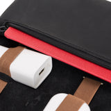 Leather Cable Organizer & Charger Pouch