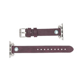 Slim Beady Leather Watch Band for Apple Watch