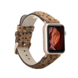 Furry Leather Band for Apple Watch