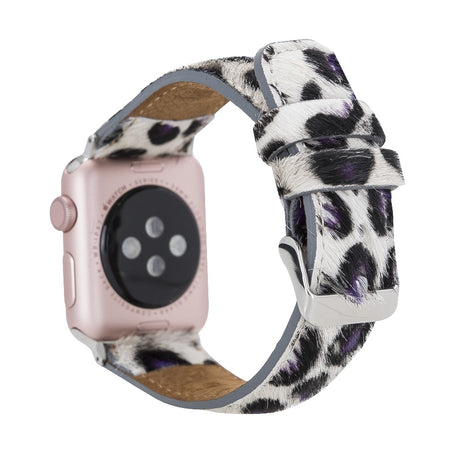 Furry Leather Band for Apple Watch