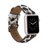 Furry Leather Band for Apple Watch