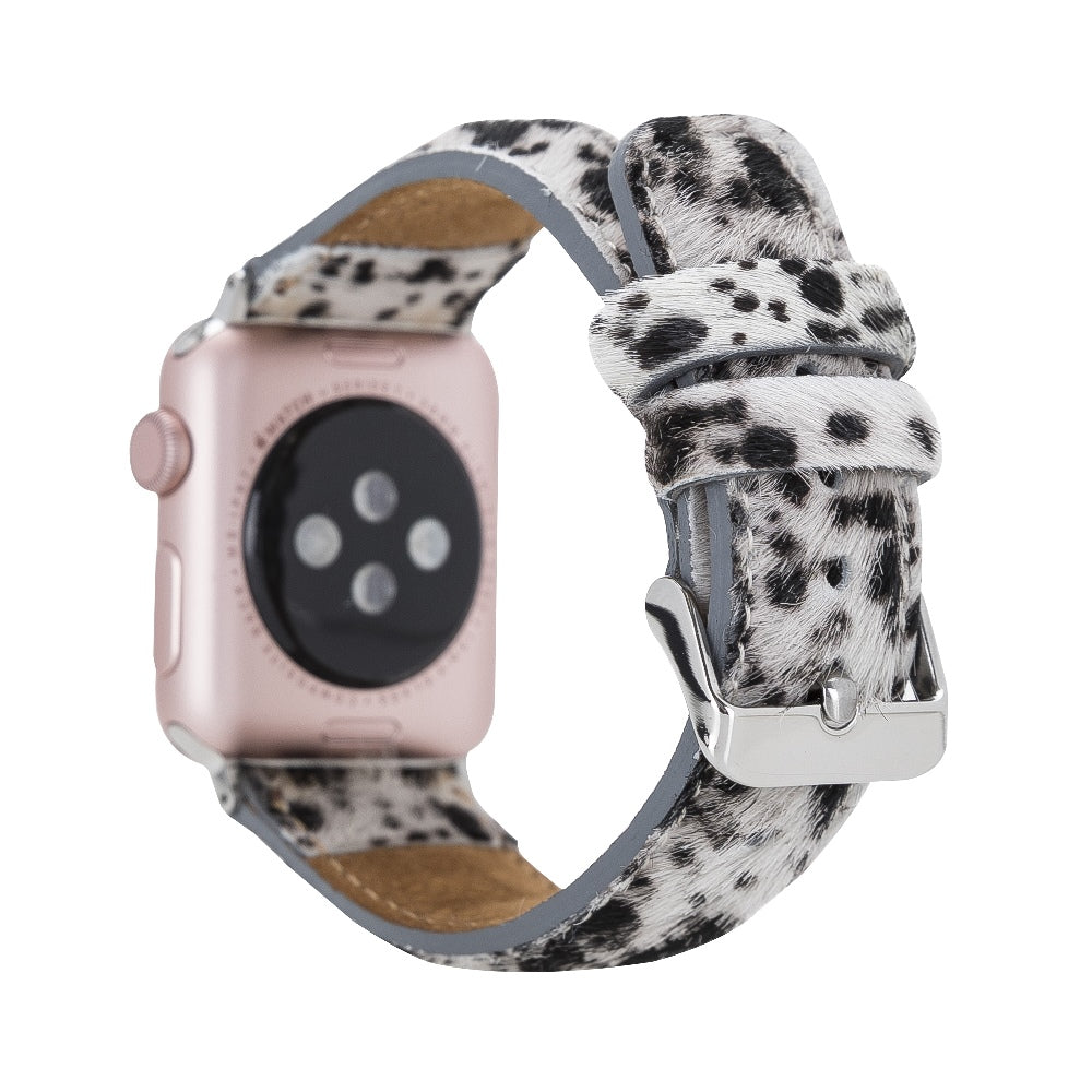 Furry Leather Band for Apple Watch