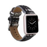 Furry Leather Band for Apple Watch