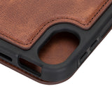 iPad Air 10.9 Leather Case with Magnetic Closure, Separeted Compartments and Card Slots