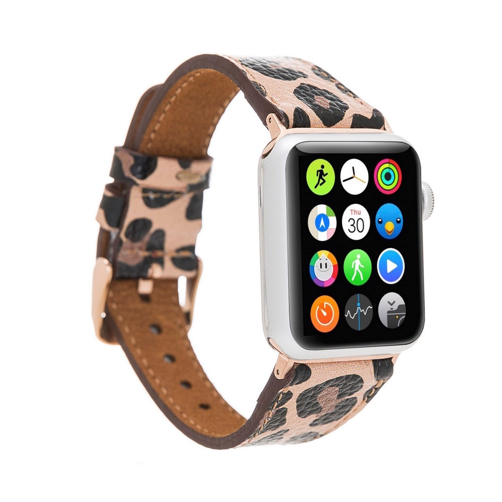 Classic LV Luxury Leather Apple Watch Band  Apple watch bands leather,  Apple watch, Apple watch bands