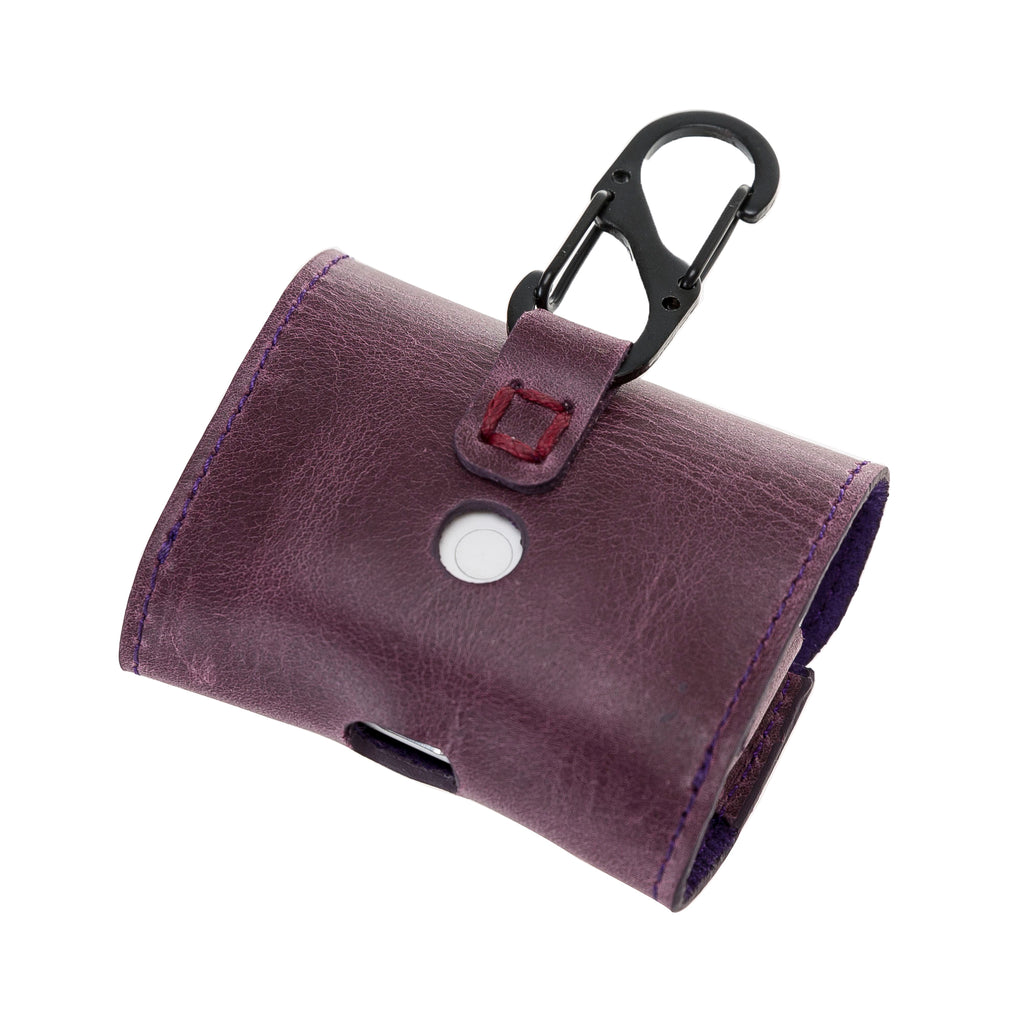 Luxury Purple Apple Airpods Pro Soft Case with Back Hook - Hardiston - 5