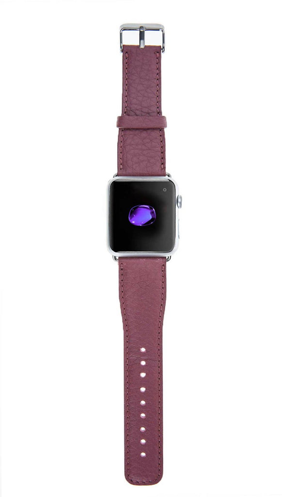 Rose Leather Apple Watch Band or Strap 38mm, 40mm, 42mm, 44mm for All Series - Venito - Leather - 6