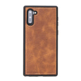 Samsung Galaxy Note 10 Amber Leather 2-in-1 Card Holder Wallet Case with S Pen - Hardiston - 5