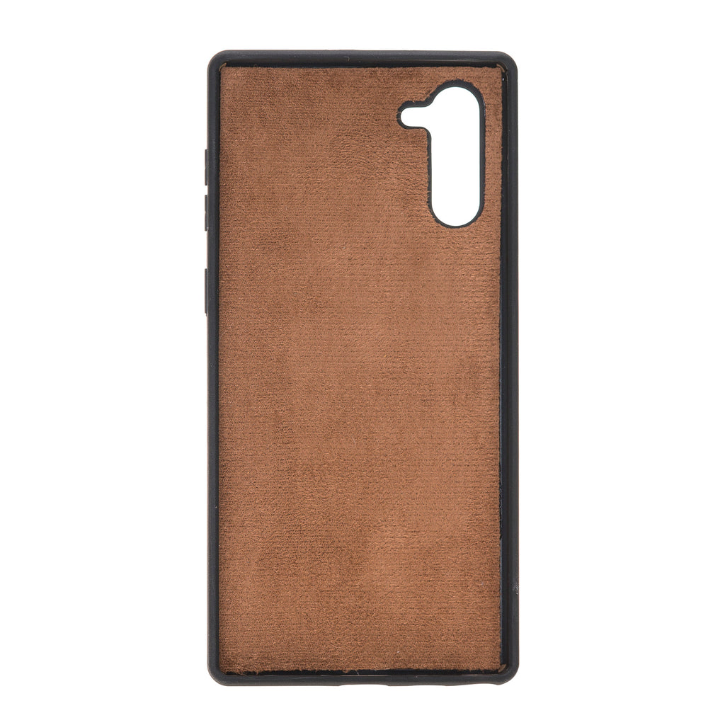 Samsung Galaxy Note 10 Amber Leather 2-in-1 Card Holder Wallet Case with S Pen - Hardiston - 6