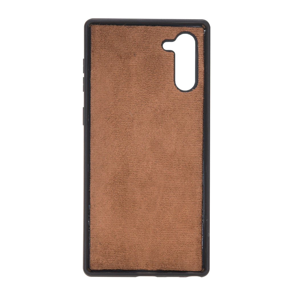 Samsung Galaxy Note 10 Brown Leather 2-in-1 Card Holder Wallet Case with S Pen - Hardiston - 6