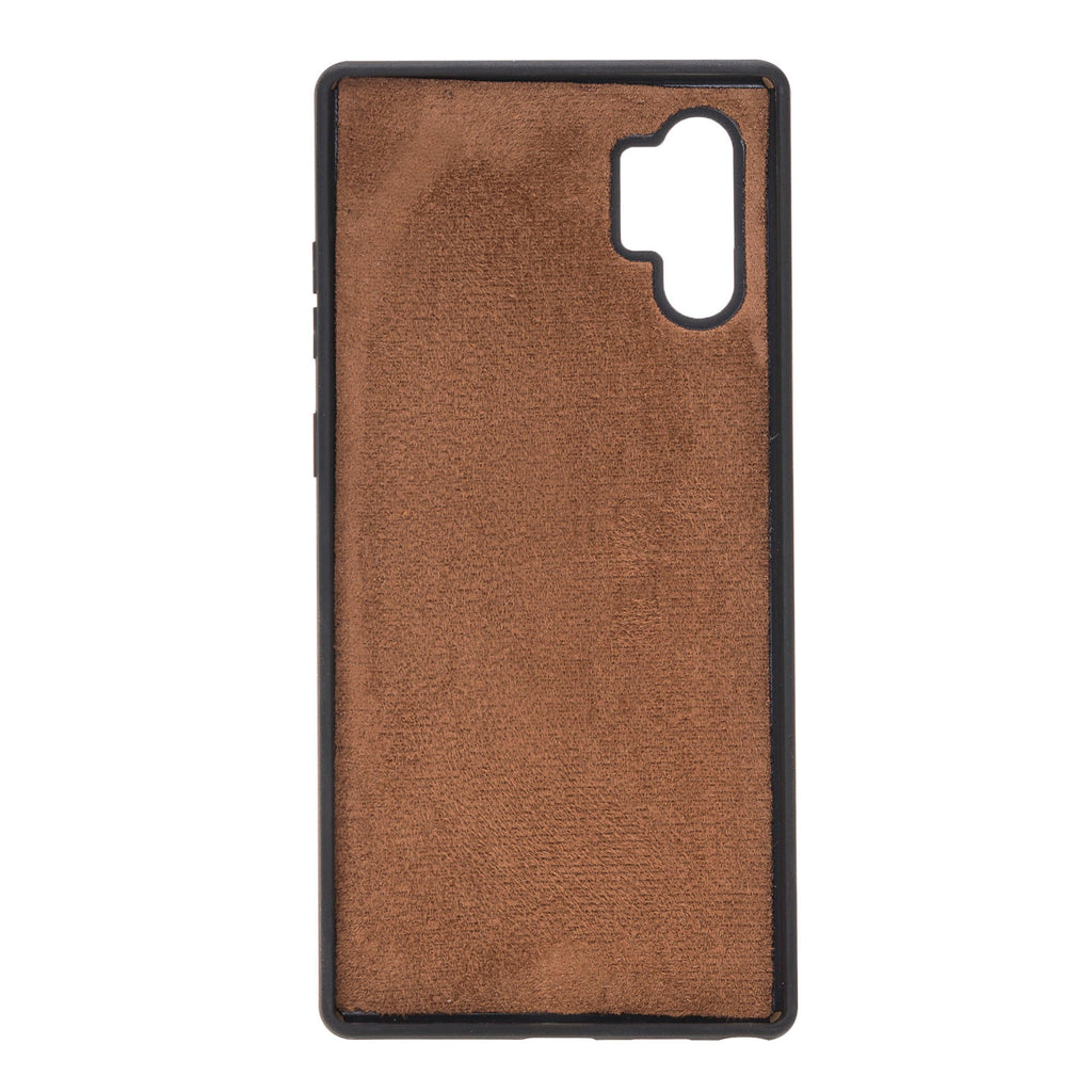 Samsung Galaxy Note 10 Plus Amber Leather 2-in-1 Card Holder Wallet Case with S Pen - Hardiston - 6