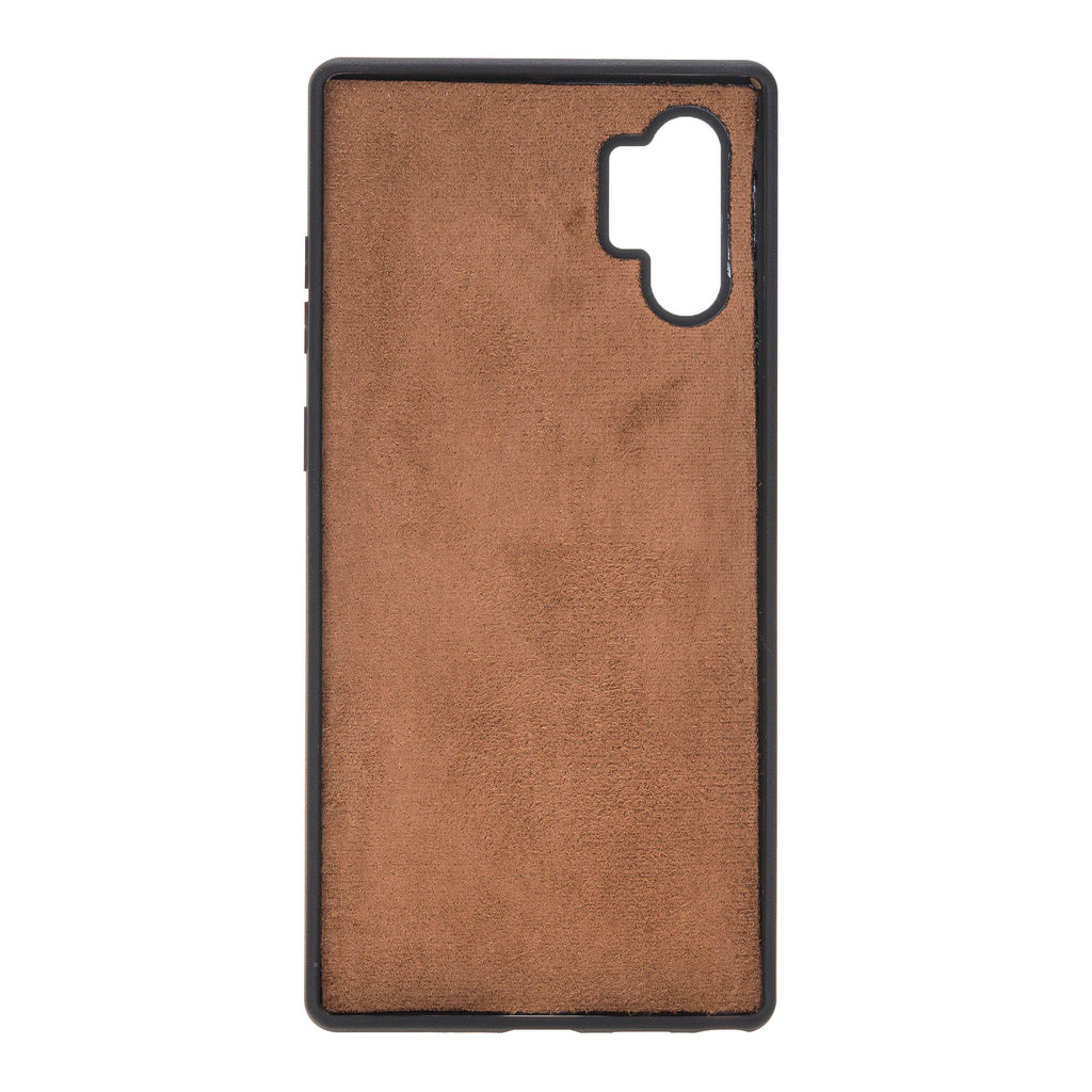 Samsung Galaxy Note 10 Plus Mocha Leather 2-in-1 Card Holder Wallet Case with S Pen - Hardiston - 6