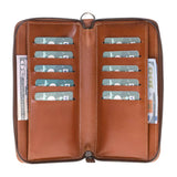 Samsung Galaxy Note 20 Plus Russet Leather 2-in-1 Wallet Purse Card Holder with S Pen - Hardiston - 1