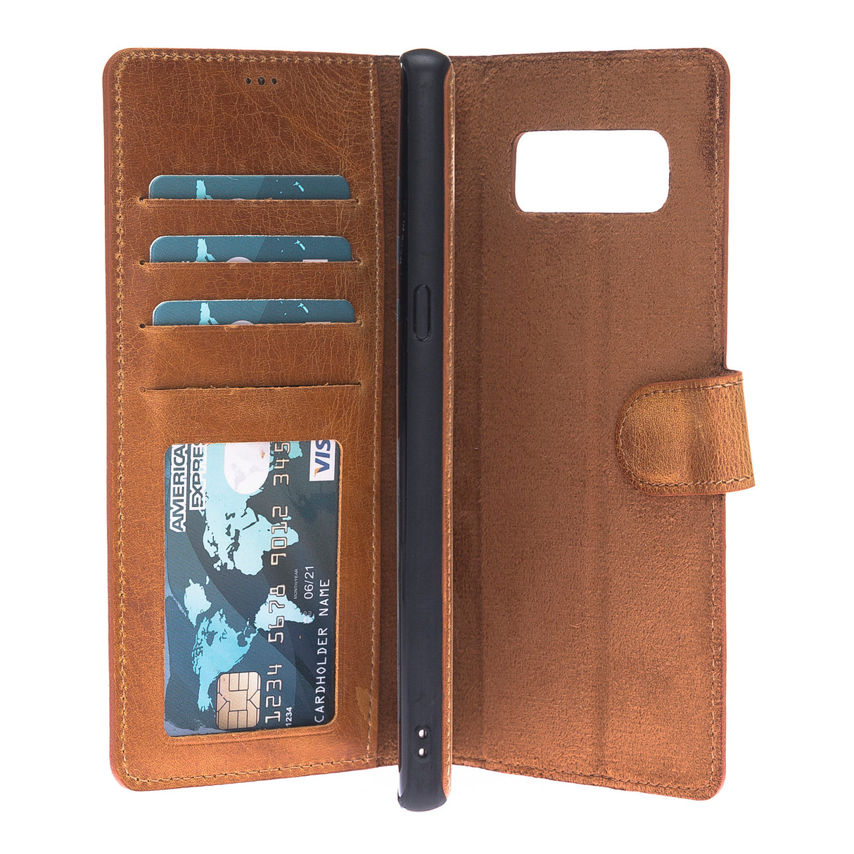 Samsung Galaxy Note 8 Magnetic Detachable Leather Wallet Case