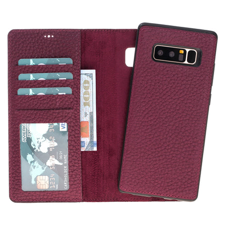 Samsung Galaxy Note 8 Magnetic Detachable Leather Wallet Case