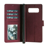 Samsung Galaxy Note 8 Magnetic Detachable Leather Wallet Case