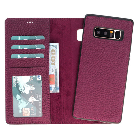 Samsung Galaxy Note 8 Magnetic Detachable Leather Wallet Case