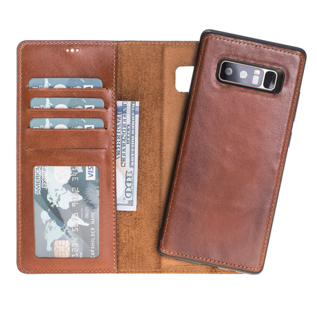 Samsung Galaxy Note 8 Magnetic Detachable Leather Wallet Case