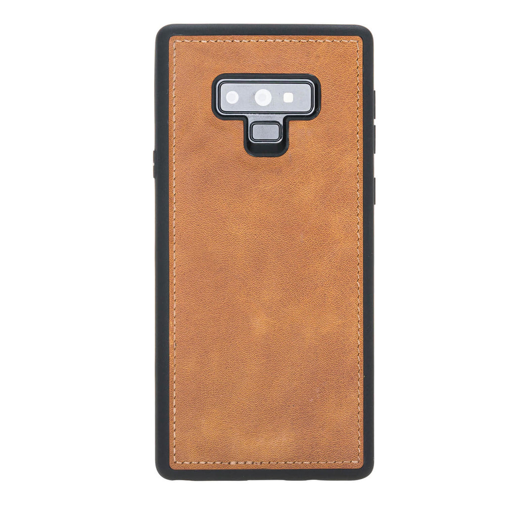 Samsung Galaxy Note 9 Amber Leather 2-in-1 Card Holder Wallet Case with S Pen - Hardiston - 6