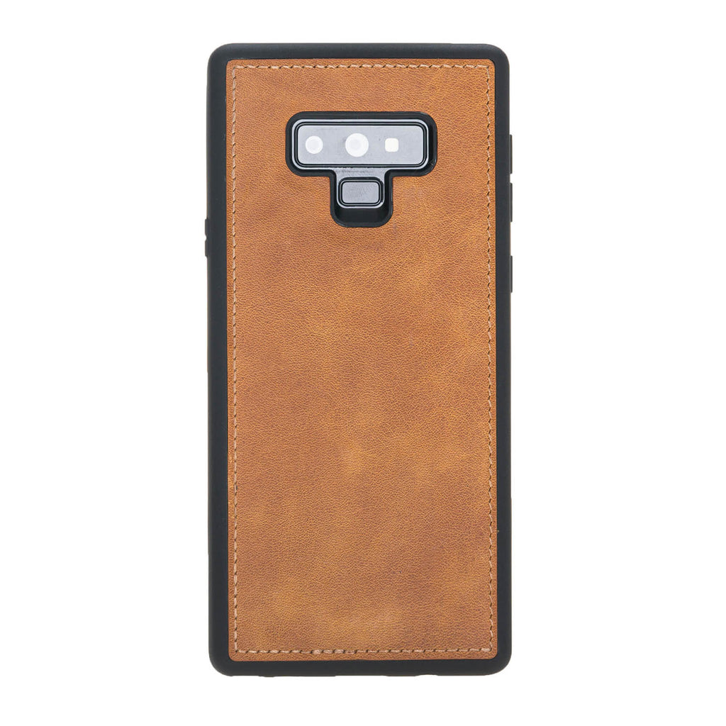 Samsung Galaxy Note 9 Amber Leather 2-in-1 Card Holder Wallet Case with S Pen - Hardiston - 7
