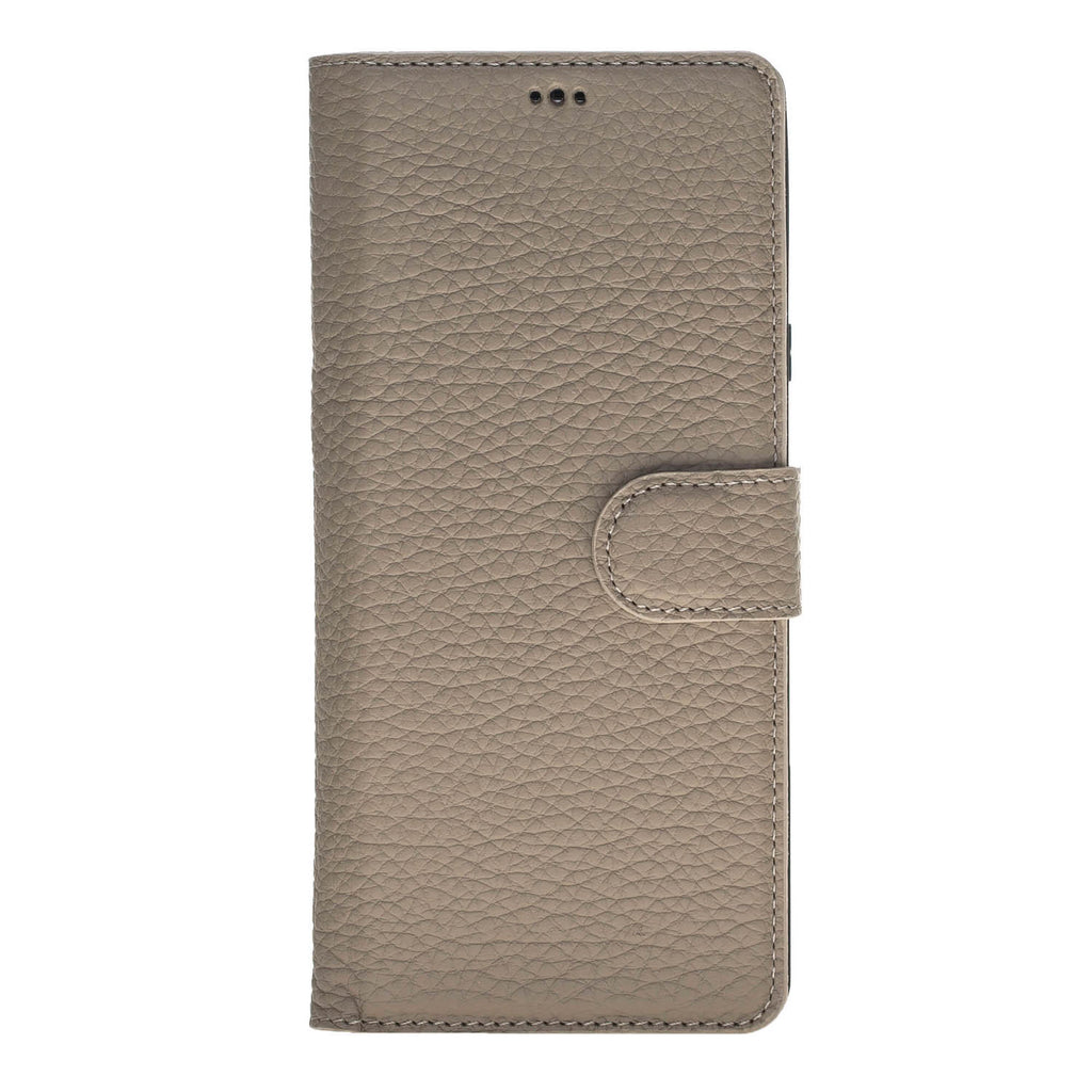 Samsung Galaxy Note 9 Beige Leather 2-in-1 Card Holder Wallet Case with S Pen - Hardiston - 4