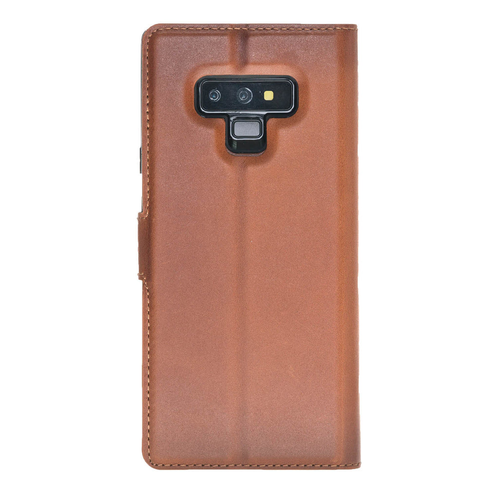 Samsung Galaxy Note 9 Russet Leather 2-in-1 Card Holder Wallet Case with S Pen - Hardiston - 5