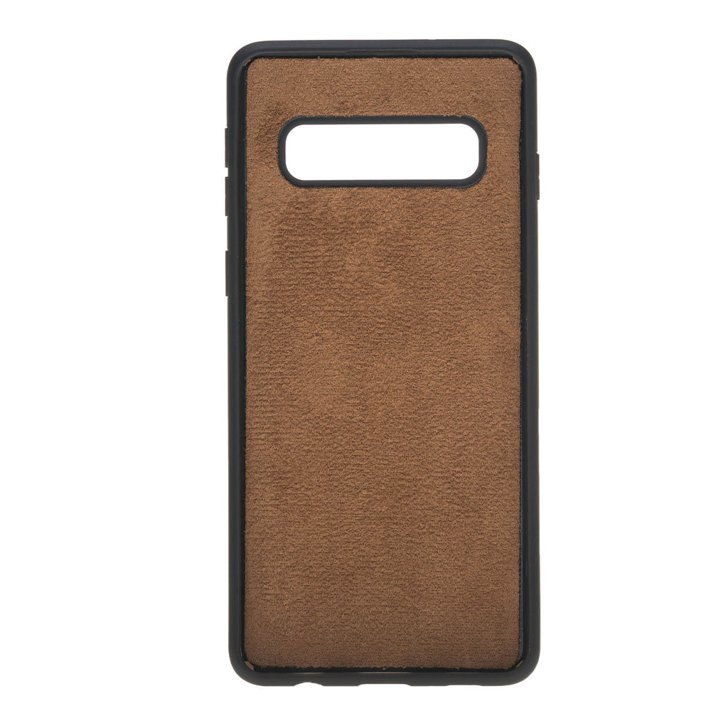 Samsung Galaxy S10 Amber Leather 2-in-1 Wallet Case with Card Holder - Hardiston - 6