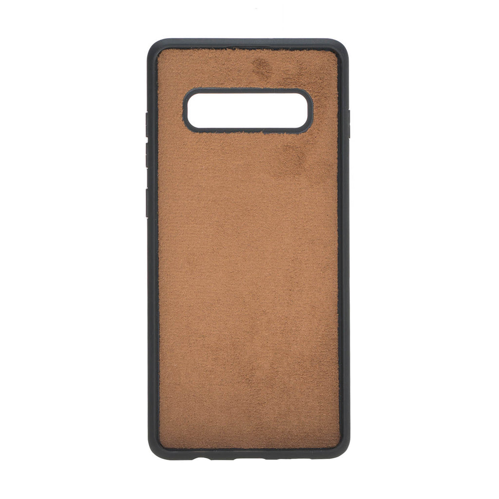 Samsung Galaxy S10+ Amber Leather 2-in-1 Wallet Case with Card Holder - Hardiston - 6