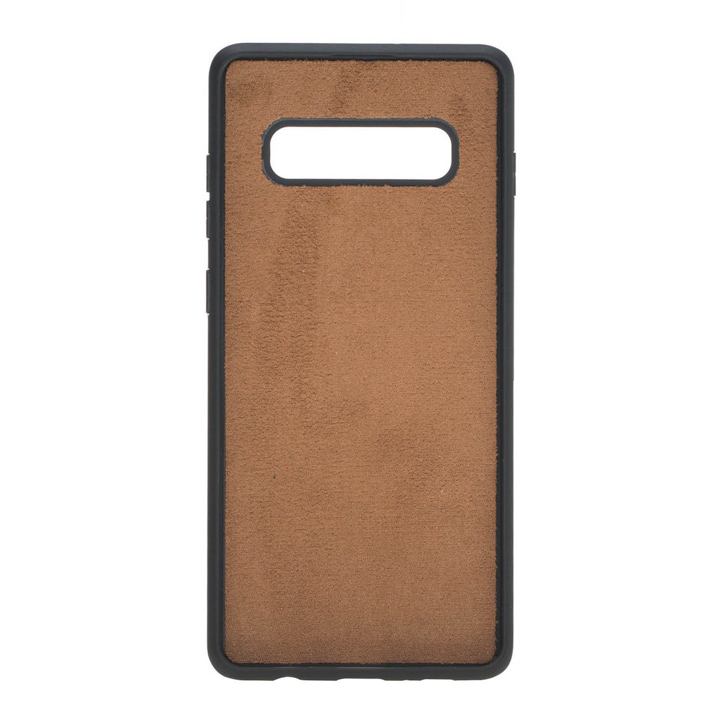 Samsung Galaxy S10+ Mocha Leather 2-in-1 Wallet Case with Card Holder - Hardiston - 7