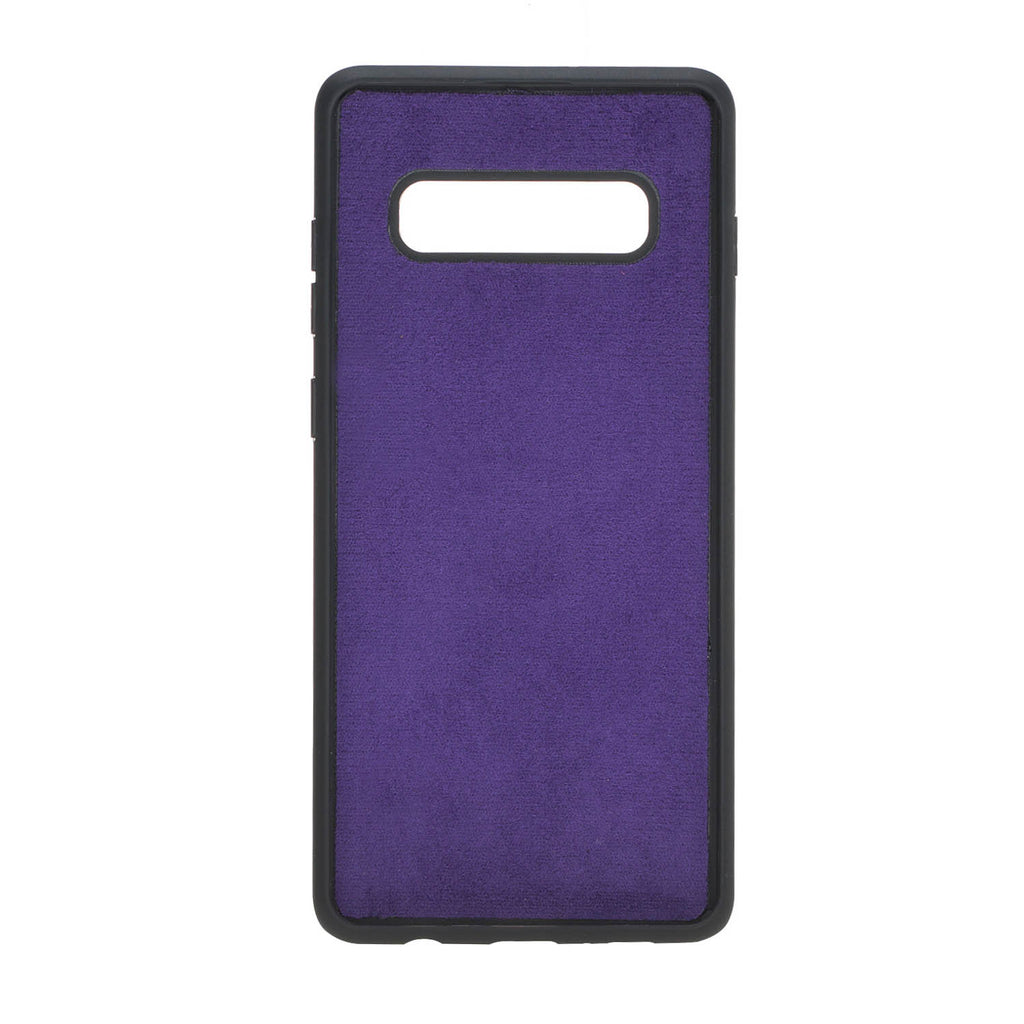 Samsung Galaxy S10+ Purple Leather 2-in-1 Wallet Case with Card Holder - Hardiston - 6