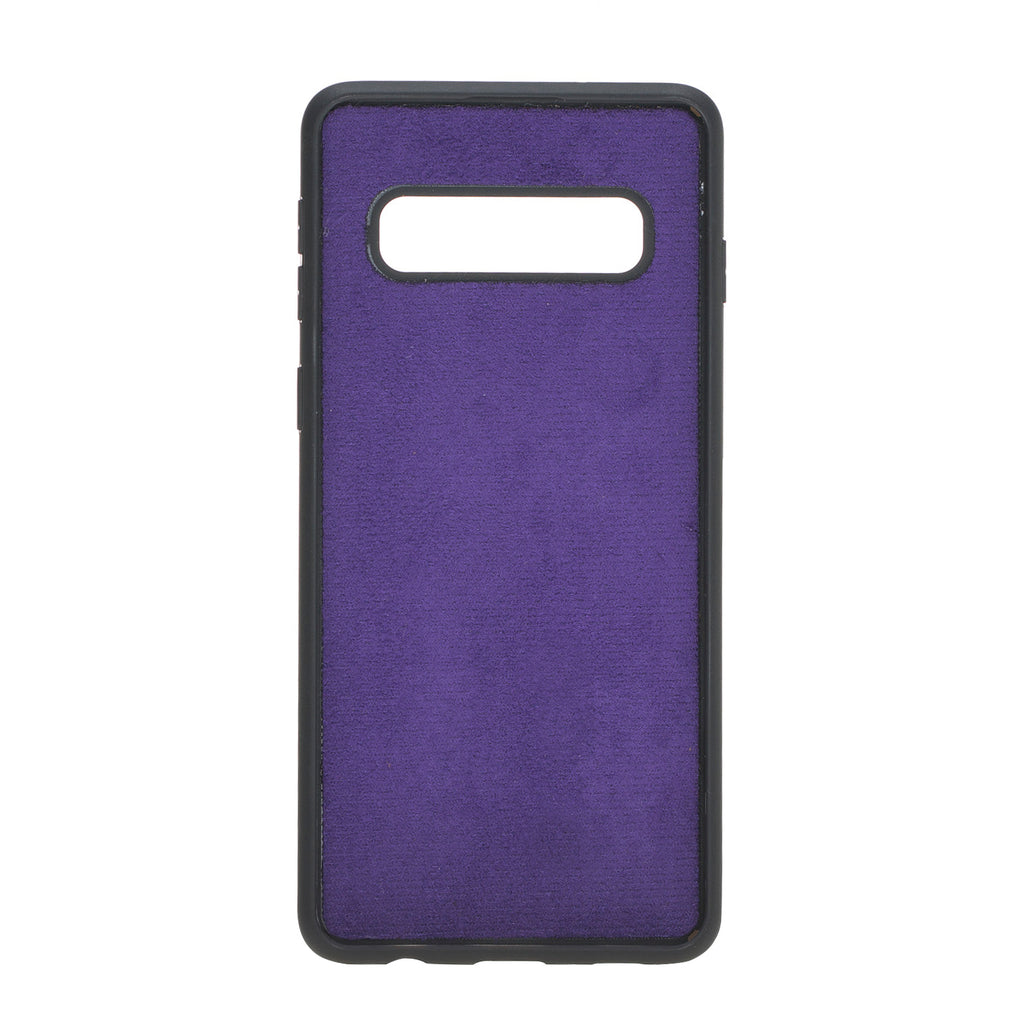 Samsung Galaxy S10 Purple Leather 2-in-1 Wallet Case with Card Holder - Hardiston - 7