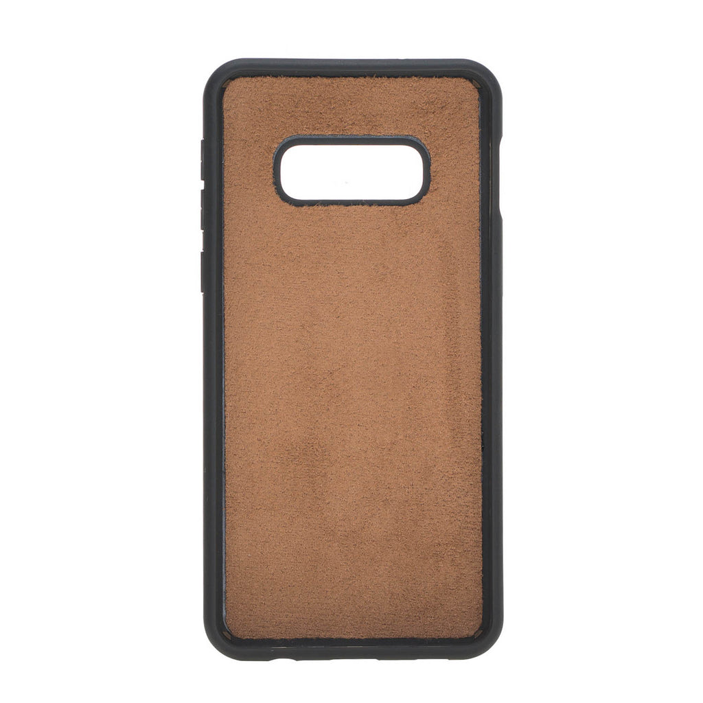 Samsung Galaxy S10e Amber Leather 2-in-1 Wallet Case with Card Holder - Hardiston - 6