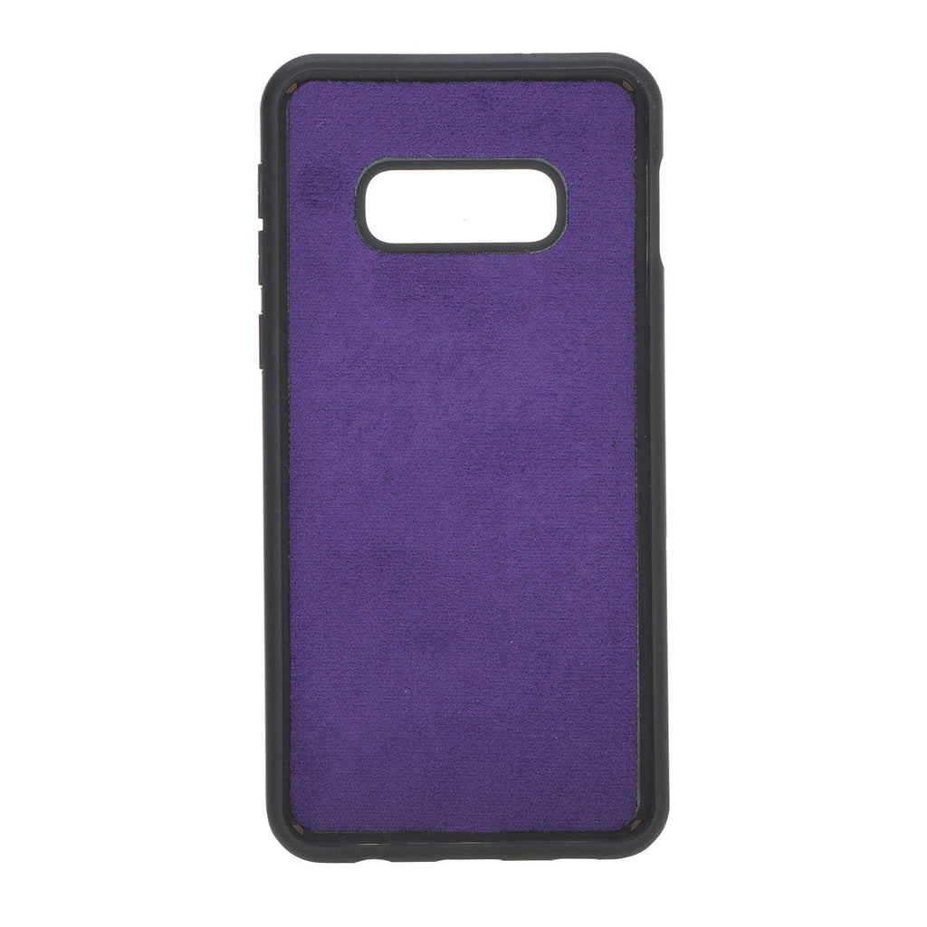 Samsung Galaxy S10e Purple Leather 2-in-1 Wallet Case with Card Holder - Hardiston - 6