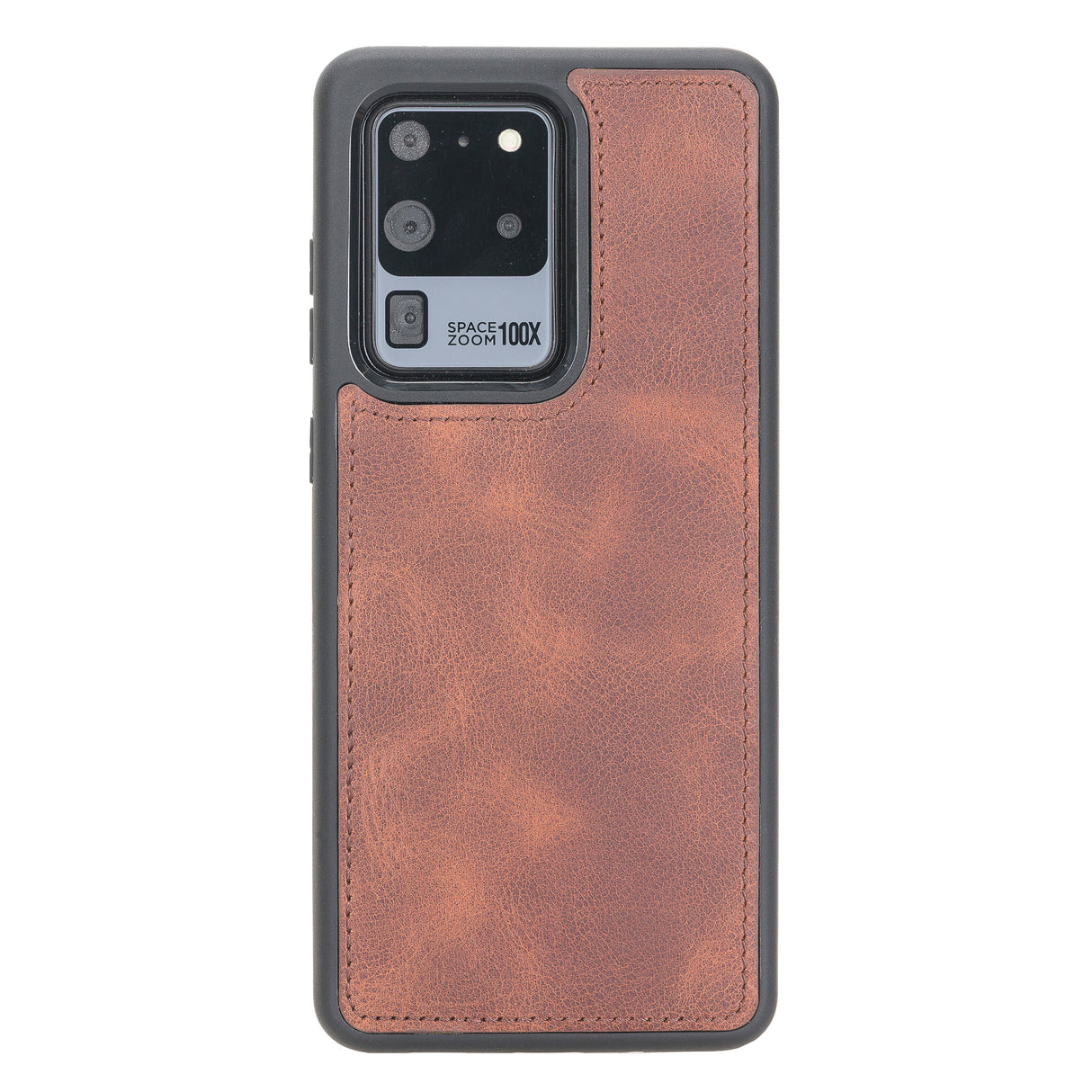 Samsung Galaxy S20 Ultra Brown Leather 2-in-1 Wallet Case with Card Holder - Hardiston - 5