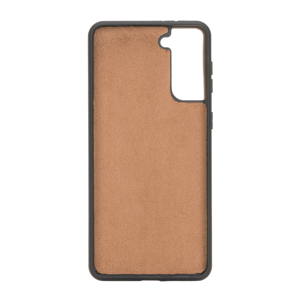 Samsung Galaxy S21+ Brown Leather 2-in-1 Wallet Case with Card Holder - Hardiston - 6