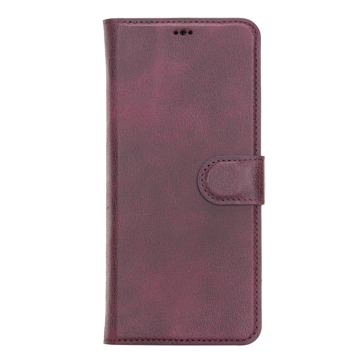 Samsung Galaxy S21 Ultra Purple Leather 2-in-1 Wallet Case with Card Holder - Hardiston - 3