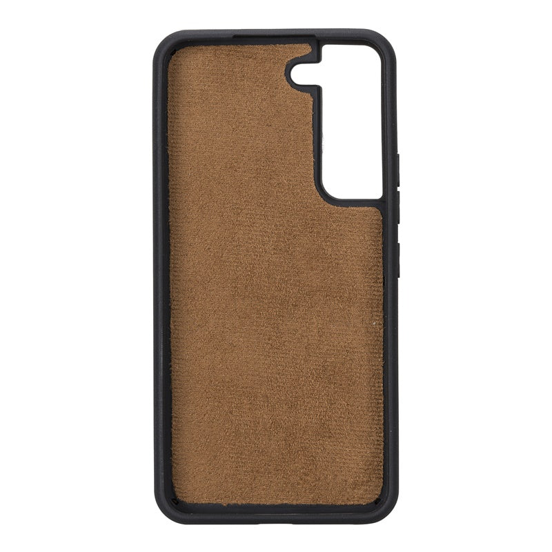 Samsung Galaxy S22 Brown Leather 2-in-1 Wallet Case with Card Holder - Hardiston - 6