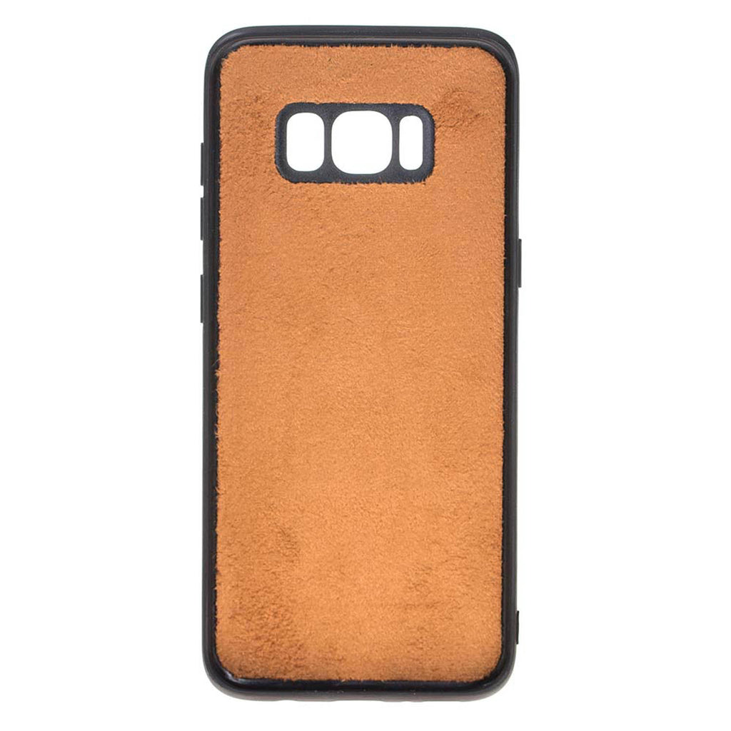 Samsung Galaxy S8 Amber Leather 2-in-1 Wallet Case with Card Holder - Hardiston - 7