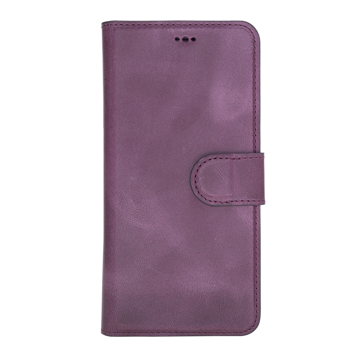 Samsung Galaxy S8+ Purple Leather 2-in-1 Wallet Case with Card Holder - Hardiston - 4