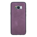 Samsung Galaxy S8+ Purple Leather 2-in-1 Wallet Case with Card Holder - Hardiston - 6