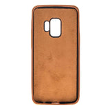 Samsung Galaxy S9 Amber Leather Snap-On Case with Card Holder - Hardiston - 3