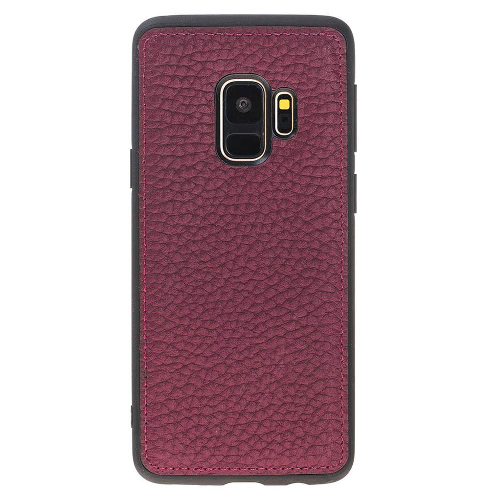 Samsung Galaxy S9 Burgundy Leather 2-in-1 Wallet Case with Card Holder - Hardiston - 6