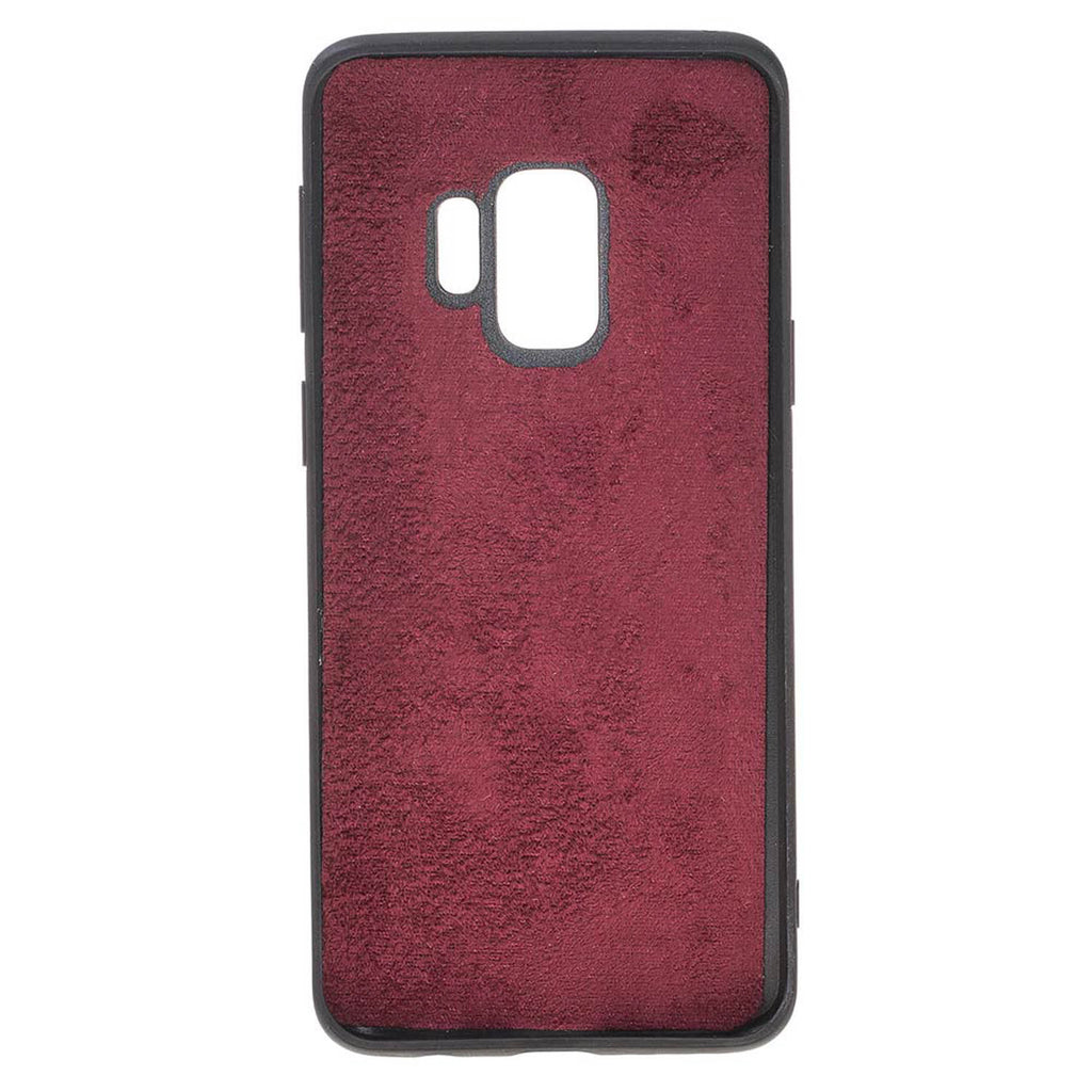 Samsung Galaxy S9 Burgundy Leather 2-in-1 Wallet Case with Card Holder - Hardiston - 7