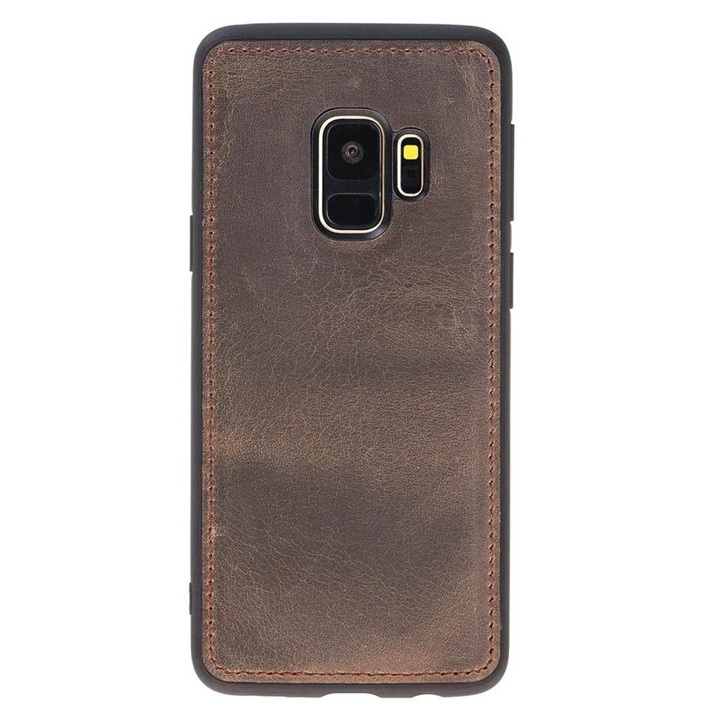 Samsung Galaxy S9 Mocha Leather 2-in-1 Wallet Case with Card Holder - Hardiston - 6