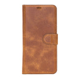 Samsung Galaxy S9+ Amber Leather 2-in-1 Wallet Case with Card Holder - Hardiston - 3