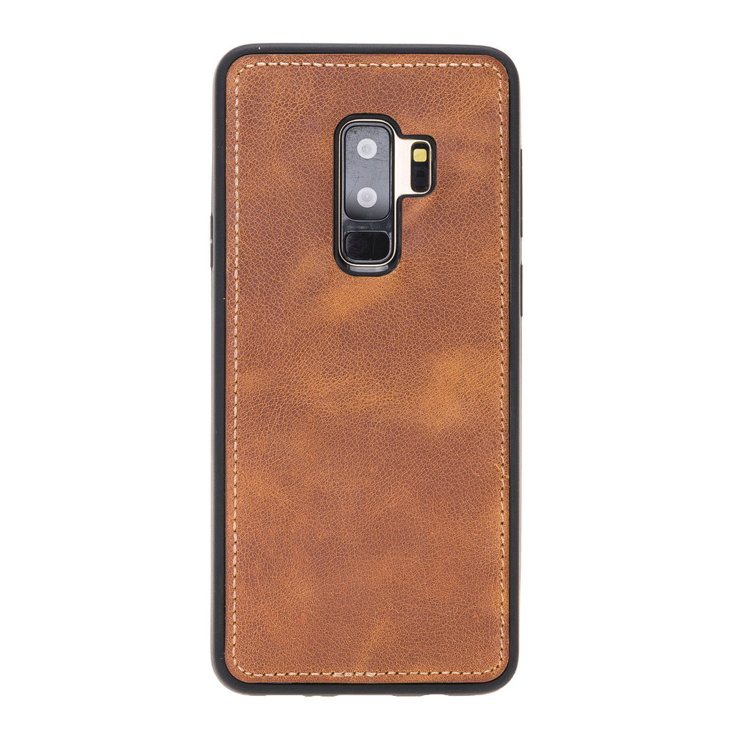 Samsung Galaxy S9+ Amber Leather 2-in-1 Wallet Case with Card Holder - Hardiston - 5